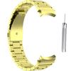 Armband für Samsung Galaxy Watch 4/5/6/7/FE 40/42/43/44/45/46/47mm, Gold