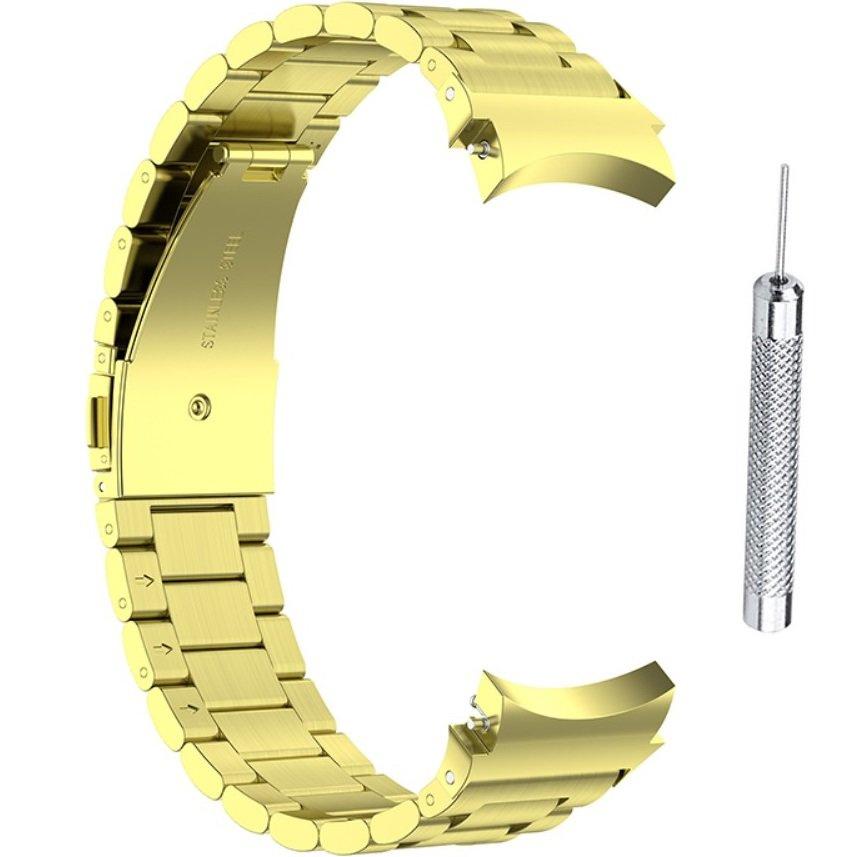 Armband für Samsung Galaxy Watch 4/5/6/7/FE 40/42/43/44/45/46/47mm, Gold