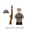 WWII Military Series Red Army Soldiers Building Block Toys