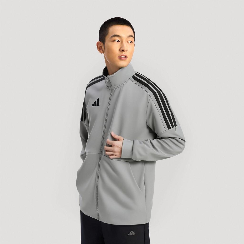 adidas Classic Versatile Retro Three Stripe Jacket Unisex Jacket Gray TR02NHJCS1-GYB