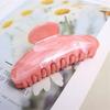 Candy Hairpin Advanced Acetate Marble Moire Back Head Shark Clip Semicircular Crescent Grab Clip