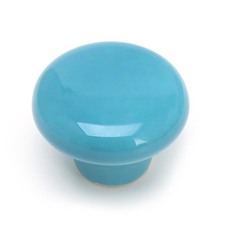 

Цветные круглые конфетные мебельные ручки, керамические ручки для ящиков, мебельные ручки для шкафов, ручки для шкафов-купе, ручки-чашки для шкафов L синий