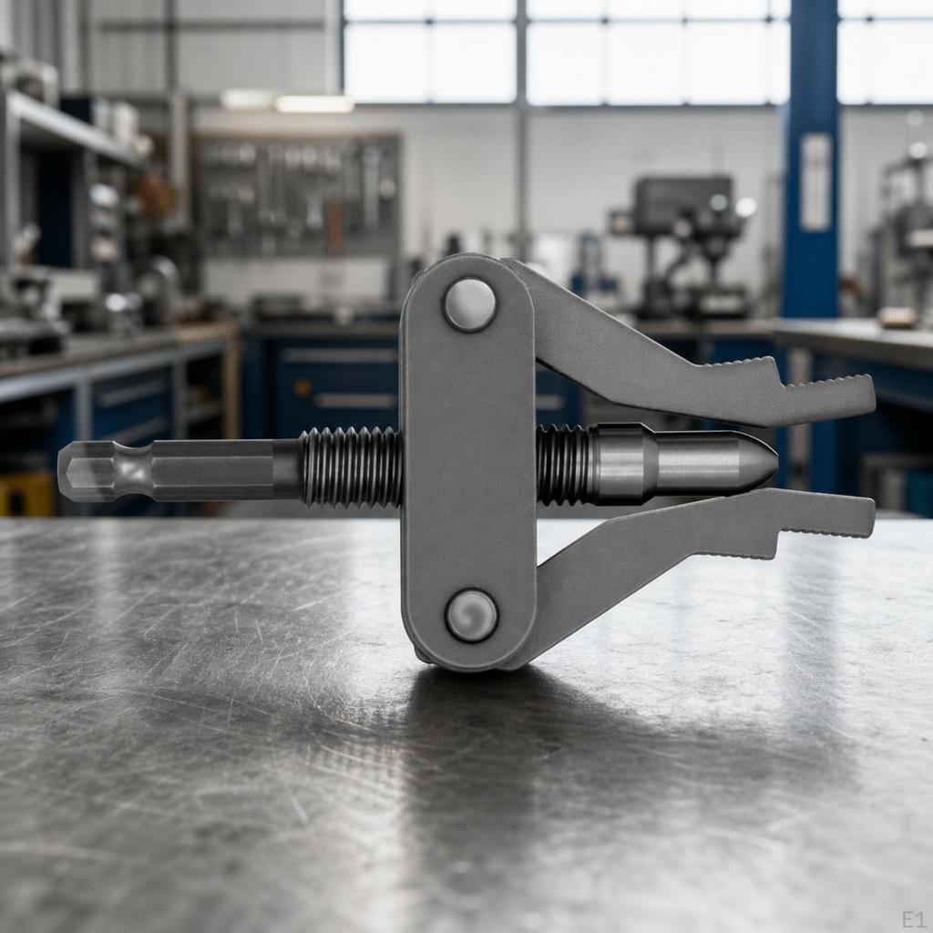 DrillPowered Broken Thread Extractor | Serrated Gripping grippers, Steel Construction, twingrip