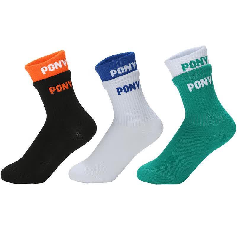 Puni Kids  Unisex Mid-Calf Sports Socks - 3-Pair Pack KIDS