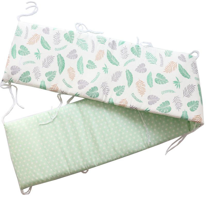 

Детская кроватка бампер толстый мягкий подушка ограждение кроватки защита от столкновений детская кроватка ограждение съемный протектор колыбели украшение детской комнаты 180x30 см 1 шт