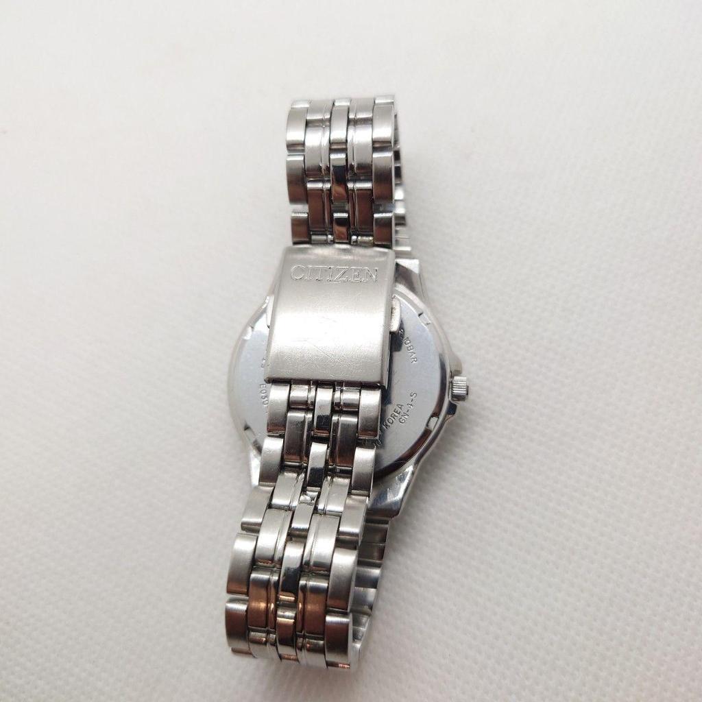 Used CITIZEN Eco-Drive 10 ATM Water Resistant E030-K16253 Men's Watch, Working Condition