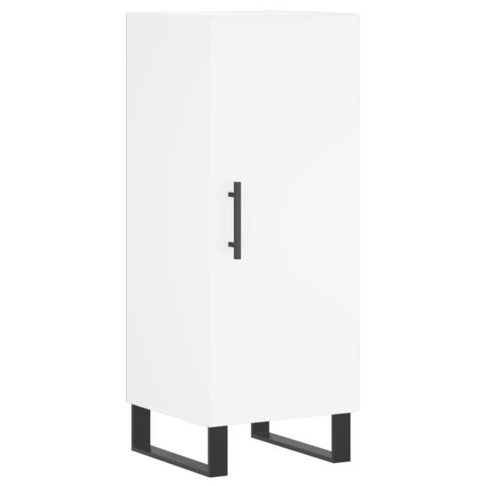 VidaXL Buffet blanc 34,5x34x90 cm bois d'ingénierie 828564