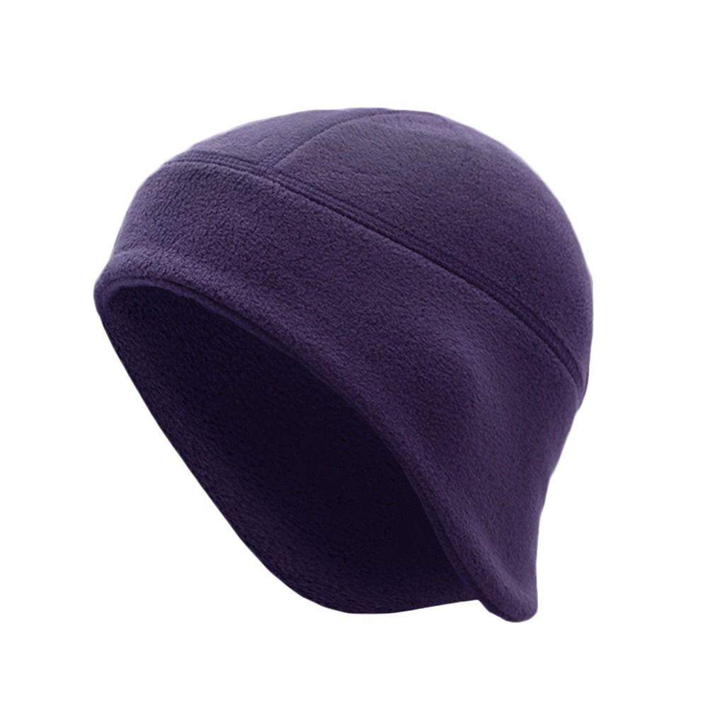 Winter Warm Beanie Hat Thermal Cycling Cap Outdoor Sports Hat Fleece Windproof Ski Cap Motocycle Riding Hat for Men Women