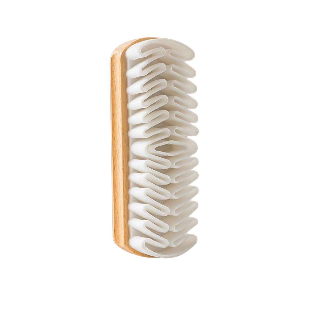 Soft Bristle Suede & Nubuck Leather Brush with Eraser