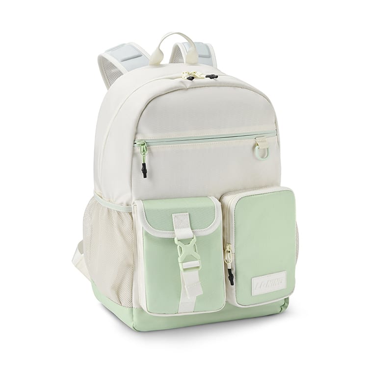 Li Ning Polyester Backpack Regular Unisex Light Green ABSU565-3
