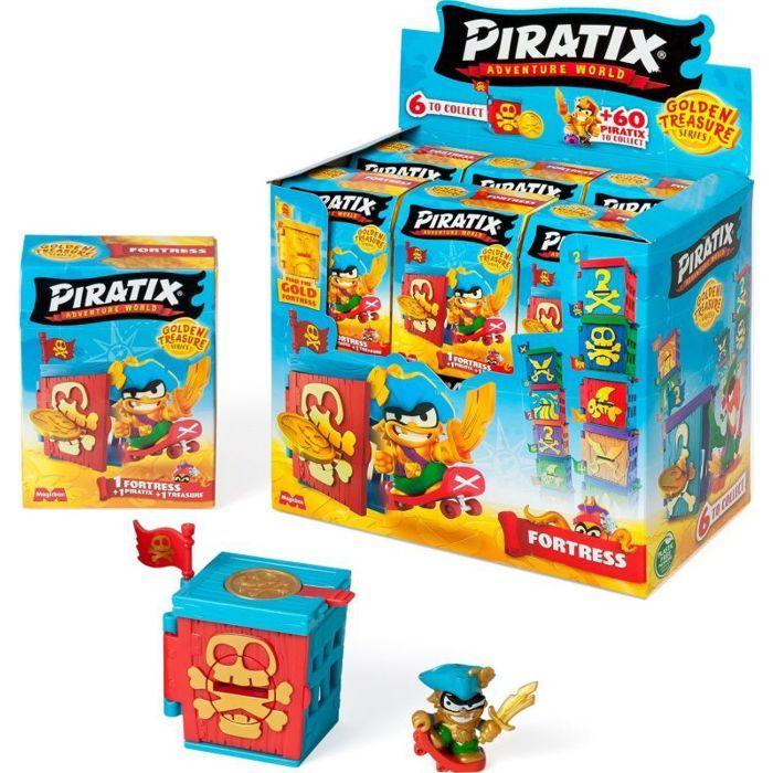 Piratix Adventure World - PPX1D212IN00 - PIRATIX Series Golden Treasure-1 Fortress, Multicolour