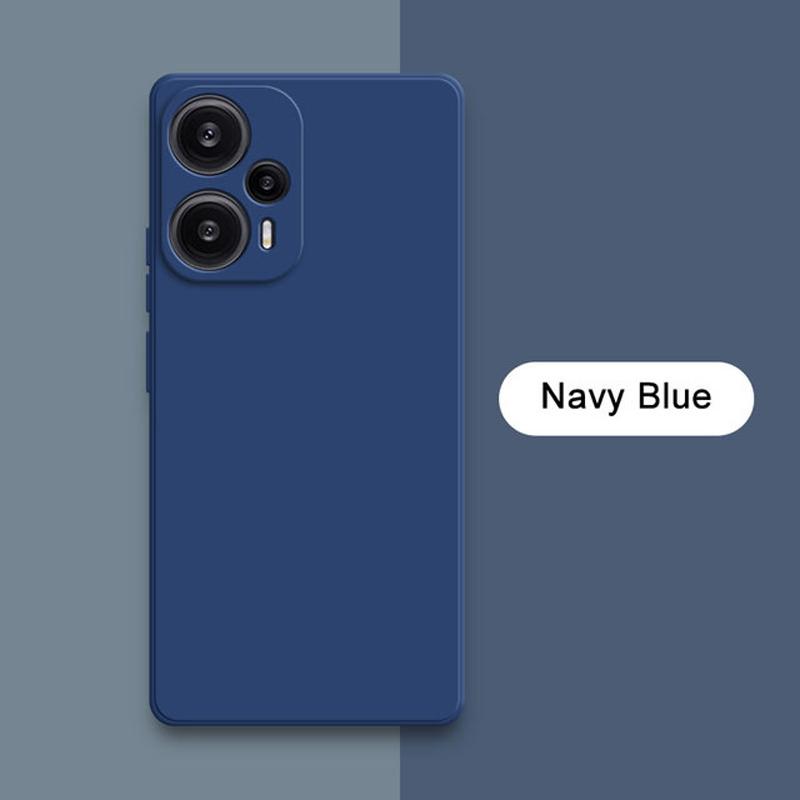 2025 Square Liquid Silicone Case for Xiaomi POCO F5 Camera Protective Soft Phone Back Cover POCOX5Pro Shockproof Accessories
