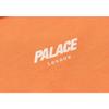 Palace 1/4 Zip Washed Funnel Tiger Orange Unisex Tops P25ES068
