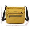 Lightweight Nylon Handbag Crossbody Bag Large Capacity Multi-Compartment Casual Daily Tote Travel Tote Shoulder Purse