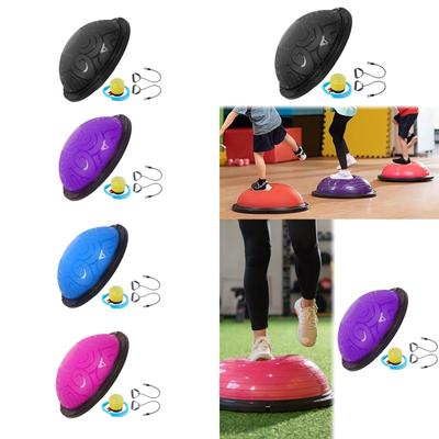 Balance Ball 18 Zoll Anti-Rutsch mit Fußpumpe Kernball für Fitnessstudio Fitness Yoga