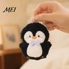 Stuffed Animal Toy Penguin Plush with Ball Chain, Cartoon Keychain Fluffy Backpack Charms Pendant, Doll for Bag Charm Portable Accessory