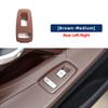 LHD Rear Window Lifter Switch Outer Frame Cover For BMW G12 2015- 740i xDrive 750i xDrive Door Window Switch Surround Frame
