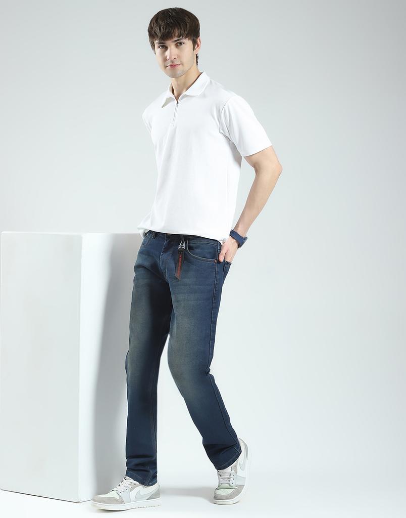 Monte Carlo Men's Regular Fit Mid Rise Jeans