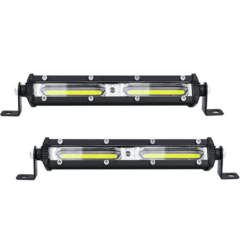 54W 4 Inch COB Work Light Bar For Car Truck Off Road Long LED