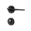 Modern Bedroom Door Indoor Mute Security Door Gold Split Mortise Lock Household Wood Door Hardware with Key