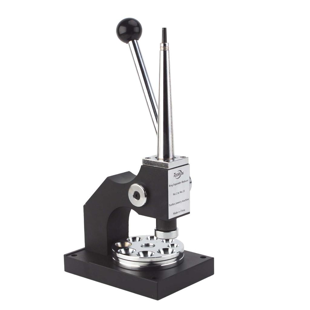 Ring Stretcher Tool, Professional Manual Ring Stretcher and Reducer, Ring Mandrel for US, EU, HK, and No. Sizes for Jewelry Repair Shops and Craftsmen