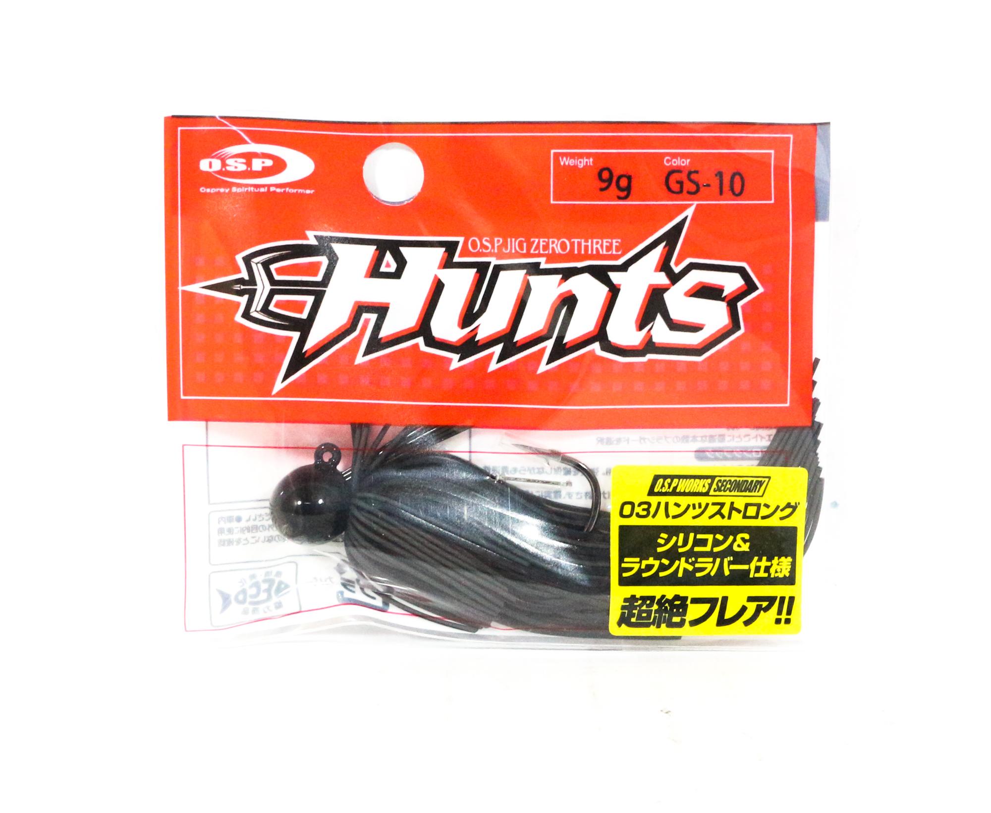 

OSP Rubber Jig Zero Three Hunts Strong Hook 9 Grams GS-10 (3509)