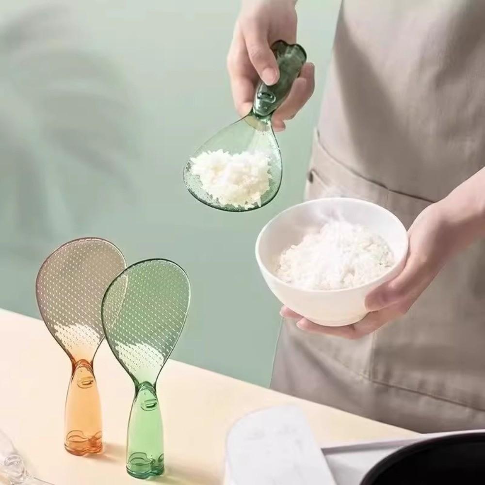 Plastic Rice Spoon Nonstick Surface Rice Cooker Spoon New Rice Paddle Kitchen Serving