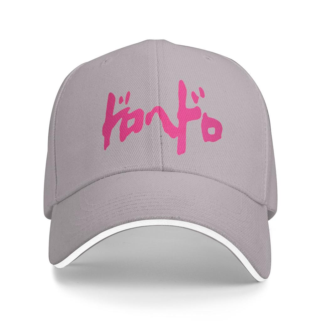 Dorehedoro Pink Logo Sun Baseball Cap Summer Unisex Men Custom DIY Trucker Hat High Quality Fashion Kpop Rock Baseball Caps