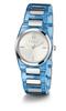 Watch FURLA TEMPO MINI White Dial Acetate Quartz Watch Jewelry Accessory WW00028007L1 Blue [Furla] 32.5MM Women's [Item]