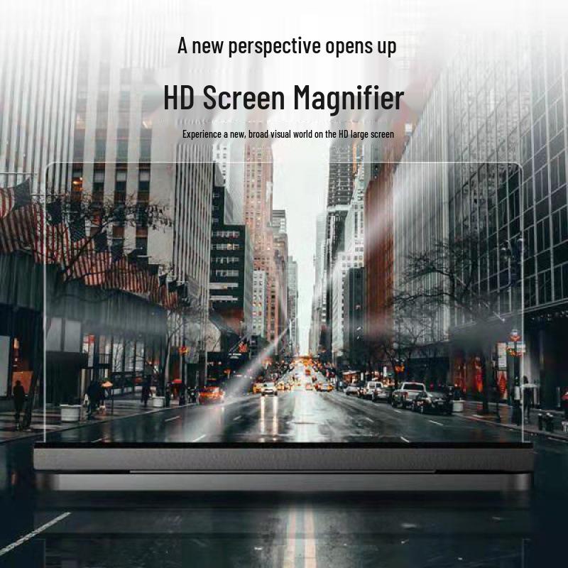 Ultra Clear Mobile Phone Screen Magnifier: 4 Blue Light HD with Eye Protection, Vertical/Horizontal Projection, 6x Display Enhancement