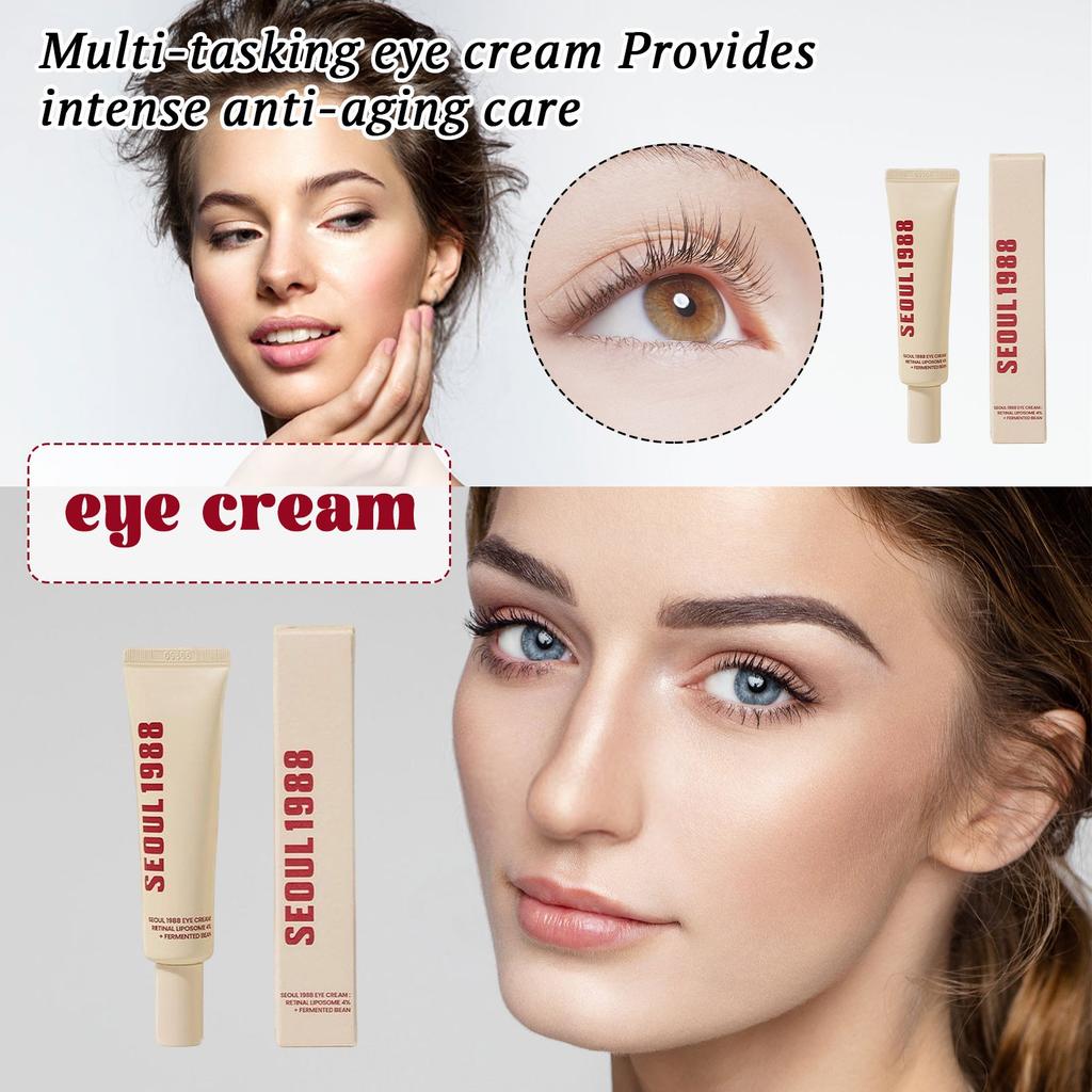 30ml 4% Retinol Liposome Eye Cream | Contains Fermented Extract | 1.0 Fl Oz/30ml | Reduces Fine Lines And Improves Skin Texture