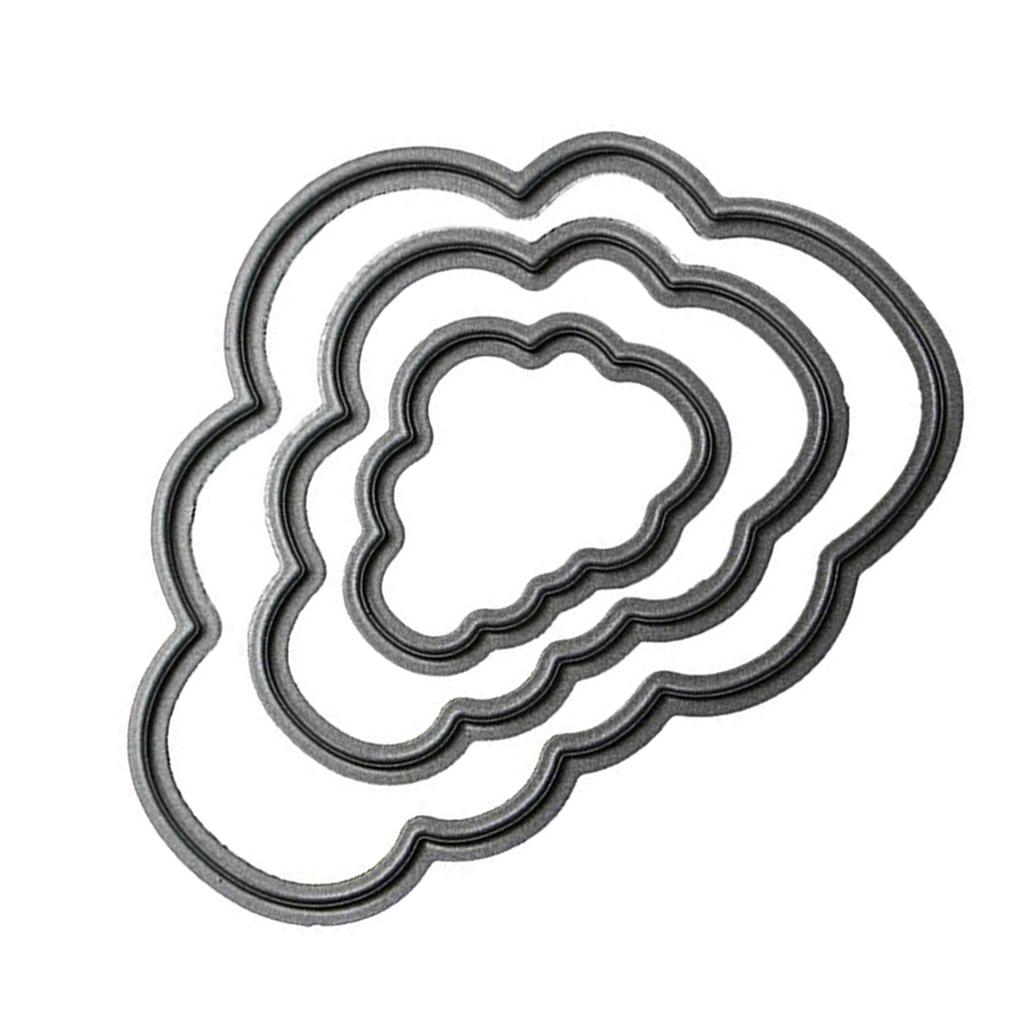 Cute Frame Stencil Embossing Cutting Dies 3D Scrapbooking Card Craft Dies