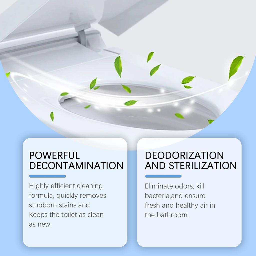 Toilet Toilet Cleaning Powerful Disinfection Effective Sterilization, Descaler and Deodorizer Toilet Cleaner Effervescent Tablets