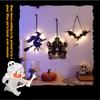 Halloween Pumpkin Lantern Decoration Luminous Hanging Ornaments Bar Background Wall Scene Arrangement Costume Props Atmosphere Hanging Items