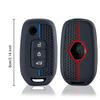 Silicone Key Fob Cover Auto Key Fob Case Fit For Renault Kwid Trafic Clio Kadjar Clio 5 Captur Arkana Sandero Stepway Logan Twingo