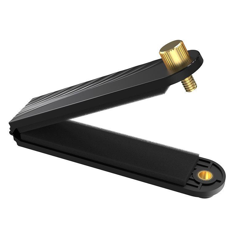 Pro Guitar Mute Silencer Pad | 3D Neoprene Acoustic Dampener | Noiseless Home Practice & Studio Recording Accessories