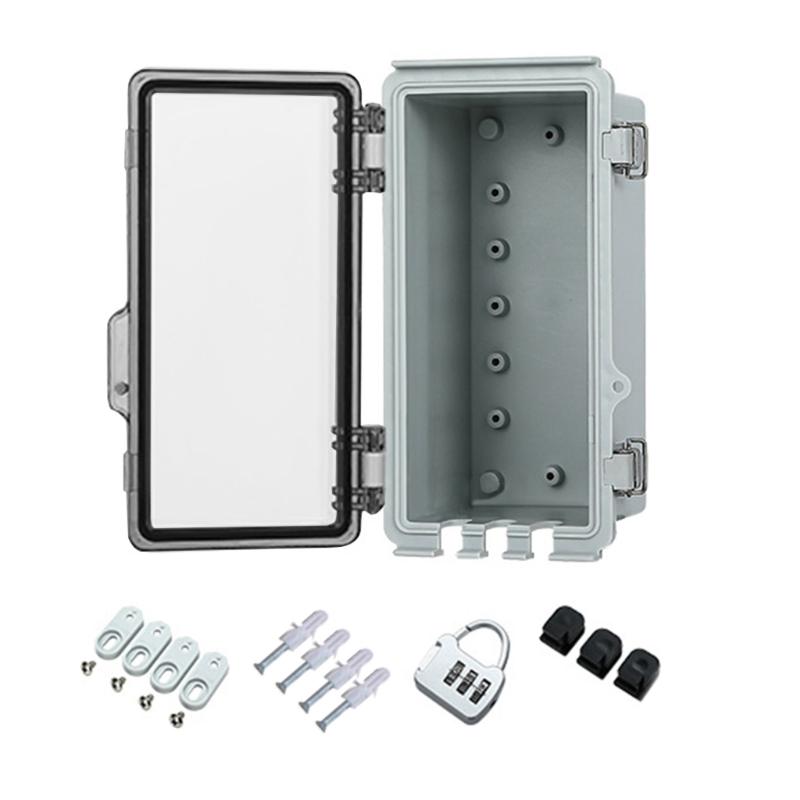 Practical Industrial Waterproof Electrical Box With Lock And Wall Mounted Set Accessory for Outdoor Applications