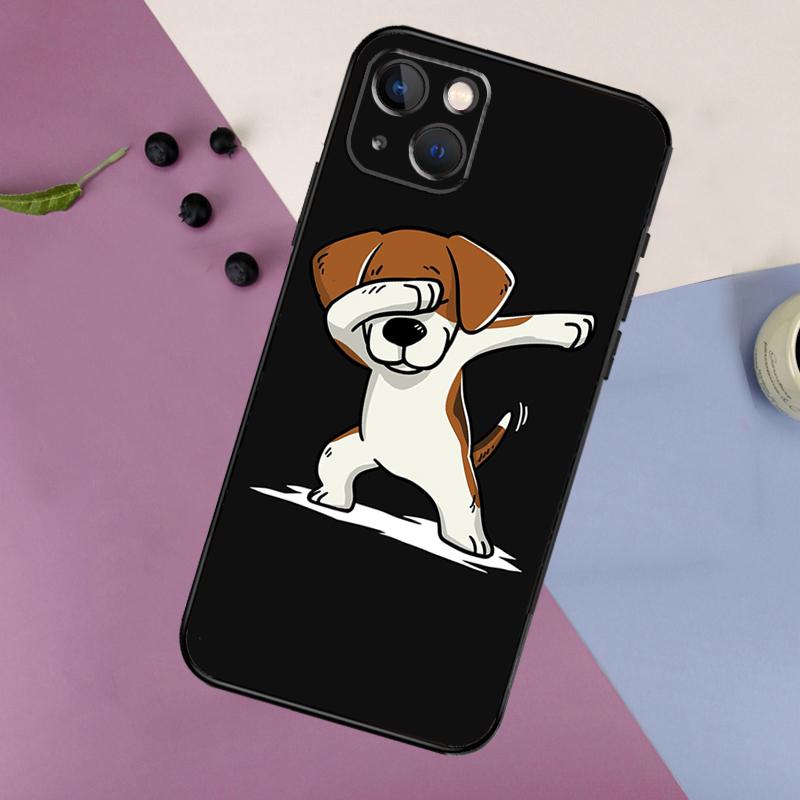 Beagle Dog Cute Cartoon Soft Phone Case For iPhone 16 15 14 13 12 11 Pro MAX XS X XR 7 8 Plus 13 12 Mini Back Cover