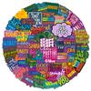 50 Inspirational Text Graffiti Stickers Colored English Hand Account Materials Stationery Decorative Stickers