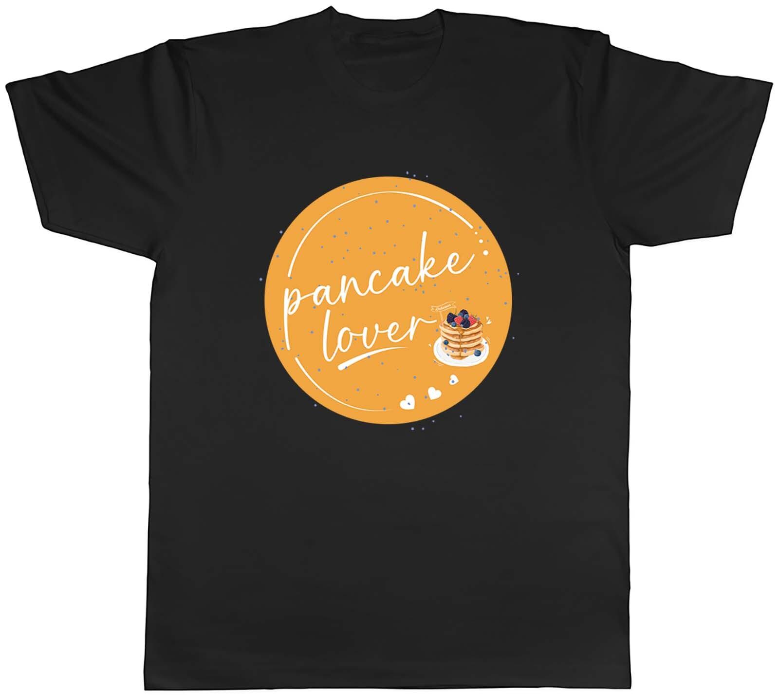 Pancake Lover T-Shirt Mens Pancake Day Shrove Tuesday Unisex Tee Gift S