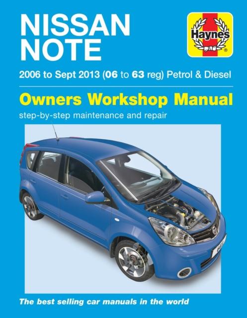 Buch Nissan Note Petrol & Diesel ('06-Sept '13) 06 To 63