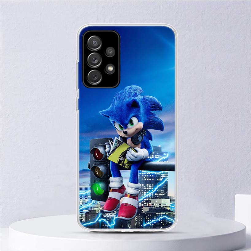 Supersonics S-Sonics Game Soft Case For Samsung Galaxy A17 A16 A26 A36 A56 A15 A14 A13 A55 A54 A53 Phone Cover A25 A35 A24 A34 A