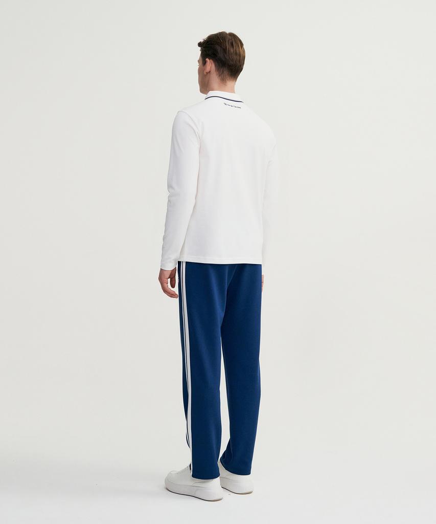 SERGIO TACCHINI M Goat Damarindo Long Sleeve Polo Shirt