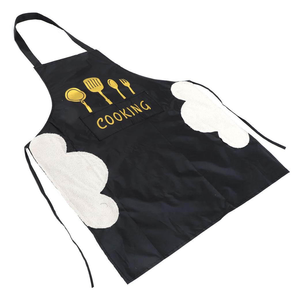 PVC Kitchen Apron Oil Proof Multi-Functional Baking Accessory with Pockets for Home Bbq Cooking Apron Cooking Protector