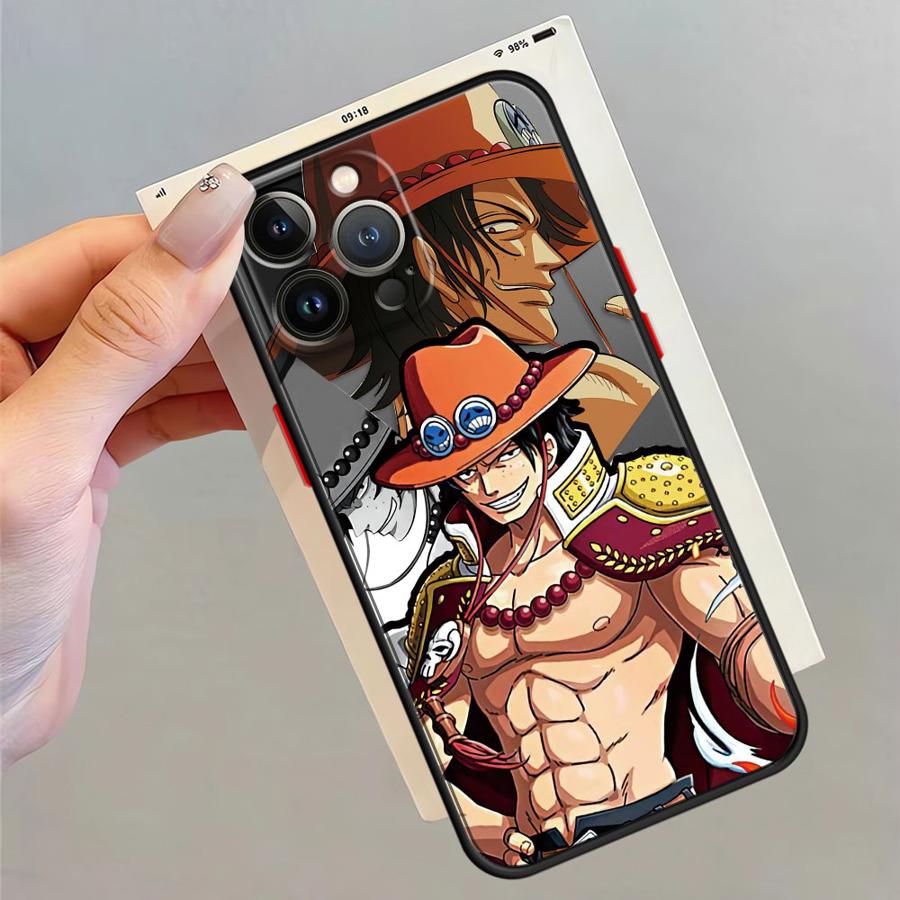 Case for Apple iPhone 16 Pro 7 8 SE 6s 16e 13 Pro 11 Pro Max 14 XR XS X 12 Mini 15 Pro Max SE Soft Shell Anime O-One Piece