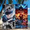 Comic J-Jujutsu K-Kaisen Towel Beach Towel Travel Lightweight Skin Friendly for Pool Beach Camping Cruise Summer