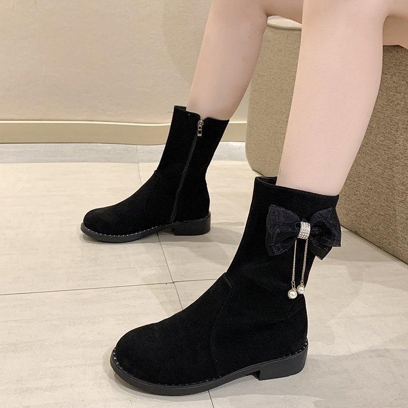 Botas de mujer de ñada Botas cortas con flecos de otoño e invierno  All-match comprar a buen precio — entrega gratuita, reseñas reales con  fotos — Joom