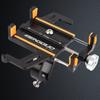 Bicycle Phone Holder Screw Mounted Adjustable Knob Anti-slip Shockproof Aluminum Alloy Phones Fixing Universal Handlebar Motorbike Cell Phone