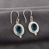 Apatit Handgefertigter Silberschmuck, 925 Sterlingsilber Ohrringe, Handgefertigter Schöner Edelsteinschmuck, Apatit Ohrringe Für Sie