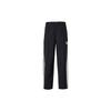 Adidas Originals Trefoil Logo Embroidered Side Stripe Straight Casual Pants Men Bottoms Black HY7225